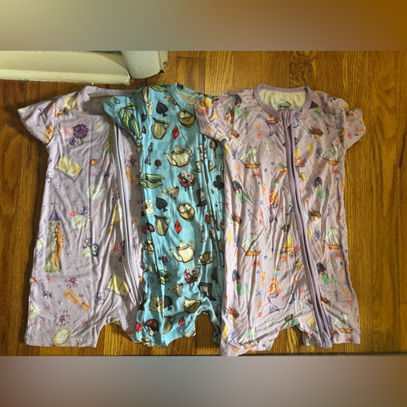 Little Crowns & Capes Bamboo Shortie Bundle - Picture 1 of 5